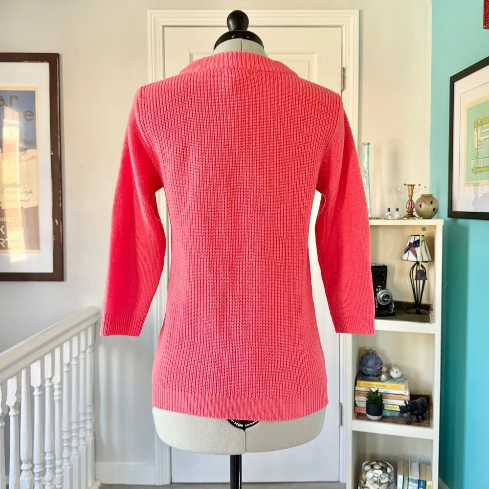 J. Crew Ribbed 100% Merino Wool Crew Neck Sweater (size S)